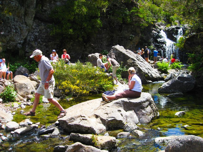 From Funchal: Madeira Lakes Levada Guided Hike - Levada do Alecrim to Waterfalls, Lagoons, and Rock Pools