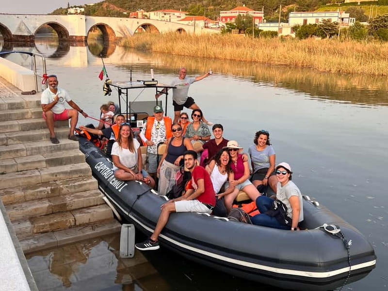 From Lagoa: Visit Silves Town by Boat with Hop Off & Hop On - Brackish-Water Swim Time and Photo-Friendly Views