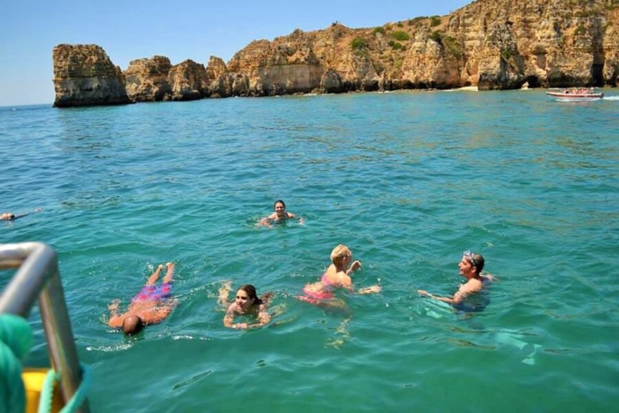From Lagos: 2.5-Hour Guided Coastal Boat Tour & Grotto Visit - The Cruise Segment: Navigation Channel, Forts, and Beach Names You Will Remember