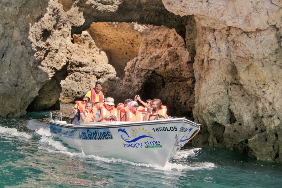 From Lagos: 2.5-Hour Guided Coastal Boat Tour & Grotto Visit - Meeting Point at Lagos Marina, and How to Not Miss the Boat