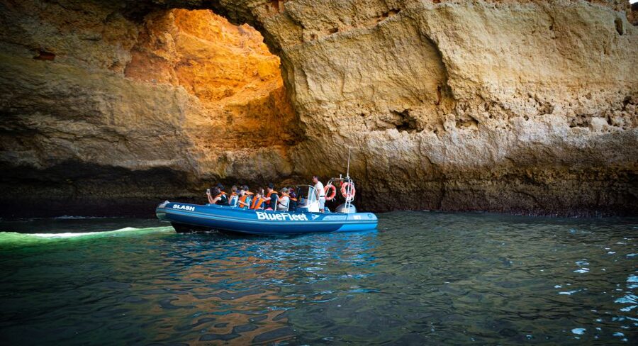 From Lagos: Boat Cruise to Benagil - The Boat Ride: Speed, Visibility, and Comfort Tradeoffs