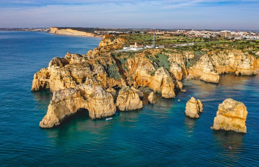 From Lagos: Cruise to the Caves of Ponta da Piedade - Live guide stories, humor, and Lagos context from the water