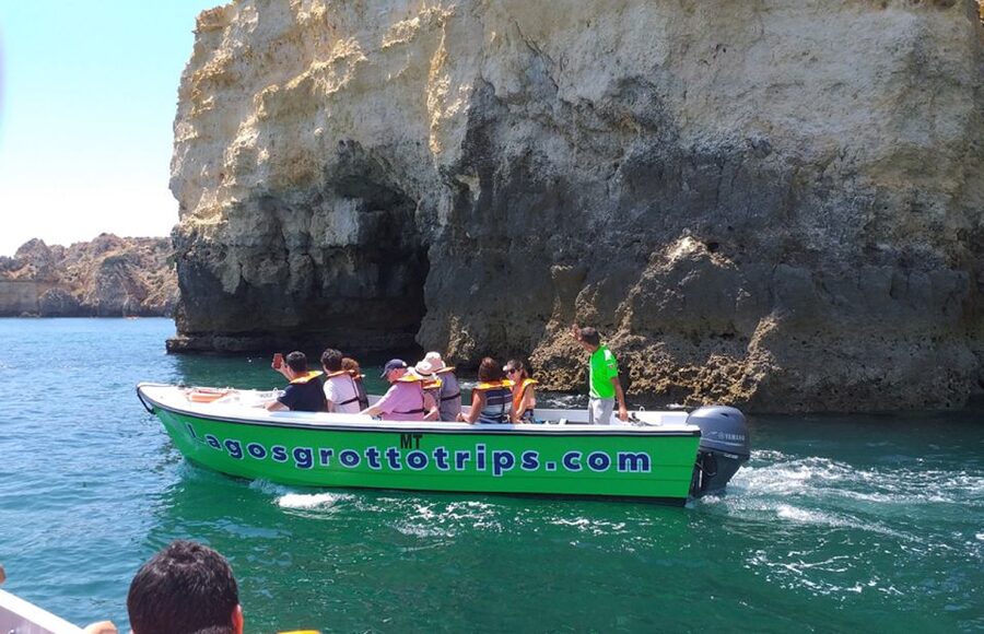 From Lagos: Cruise to the Caves of Ponta da Piedade - Meeting at Lagos Marina and boarding the small boat