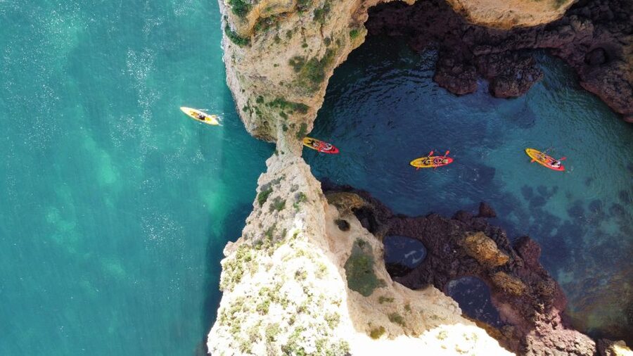 From Lagos: Kayak Experience in Ponta da Piedade - What makes the actual cave route special (and what can limit it)
