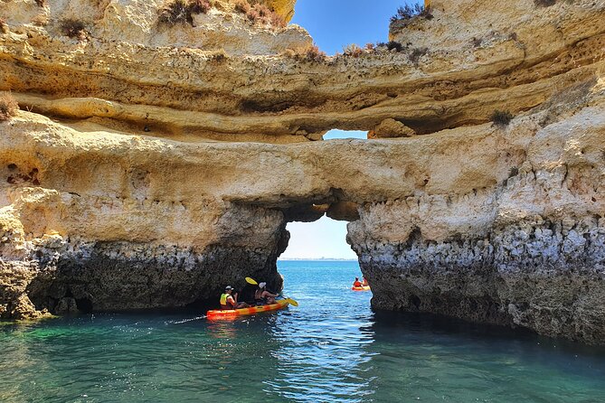 From Lagos: Kayak Tour of Ponta da Piedade Caves on Catamaran - Caves, tides, and why your route can change