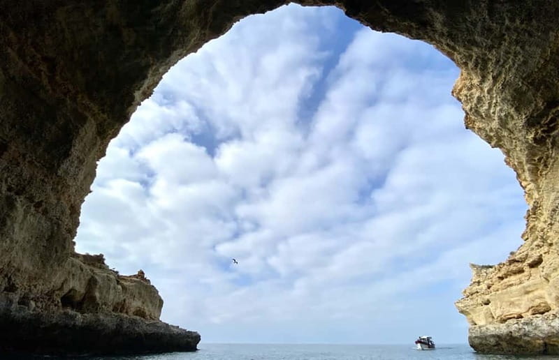 From Lagos: Scenic Cruise to the Benagil and Carvoeiro Caves - Carvoeiro caves: dramatic cliff views with zero “swim time”