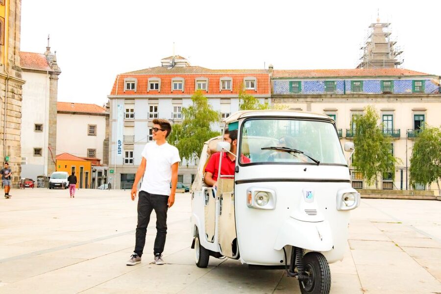 From Leixões: Private Porto Historic Center Tuk Tuk Tour - The Douro River Ride and the Arrábida Bridge Moment