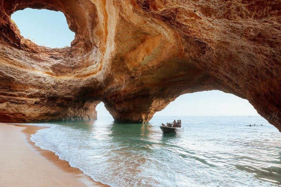 From Lisbon: Algarve, Benagil Sea Cave & Lagos Full-Day Tour - Benagil Cave viewpoint: the skylight moment that makes the whole day worth it