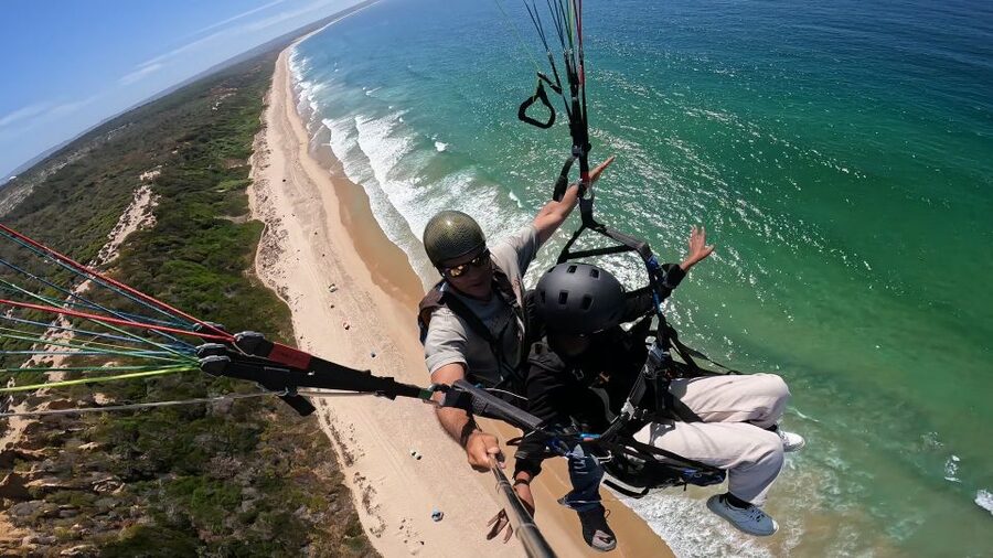 From Lisbon: Paragliding Tandem Flight - Where you might fly: Sesimbra, Almada, Setúbal, or Sintra