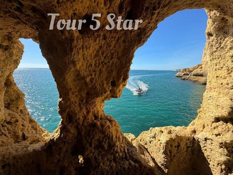 From Lisbon: Private Day Trip to Algarve with Hotel Pick Up - Praia Dona Ana and Marinha Beach: cliff views and swim-ready water