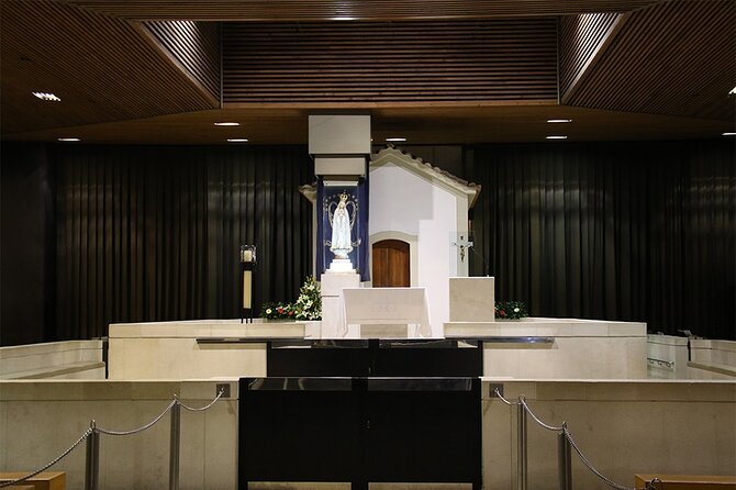 From Lisbon: Sanctuary of Fátima & the Little Shepherds Town - The Chapel of the Apparitions, where reflection is the point