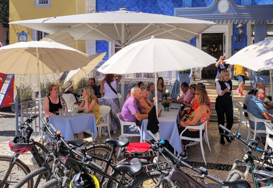 From Lisbon: Sintra and Cascais E-Bike Tour - From Santa Apolónia to Sintra, you start moving quickly
