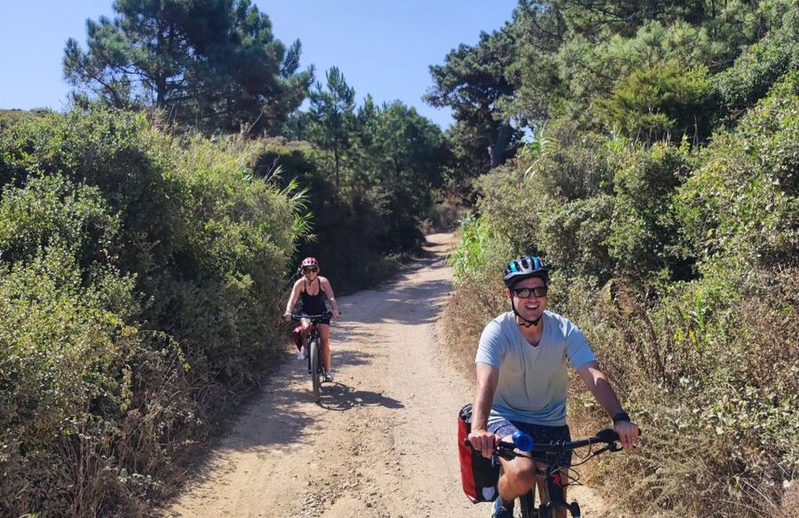From Lisbon: Sintra and Cascais E-Bike Tour - Peninha Sanctuary, mountain air, and that steady climb rhythm