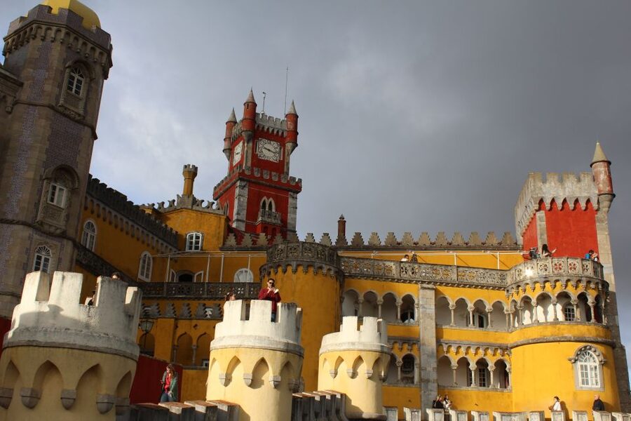 From Lisbon: Sintra, Cabo da Roca, Cascais, & Estoril Tour - Pena Palace in the Sintra Mountains: Color, Views, and Smart Timing
