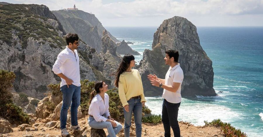 From Lisbon: Sintra, Pena Palace & Cabo da Roca Hiking Tour - Pena Palace exteriors: Romanticism you can see from every angle