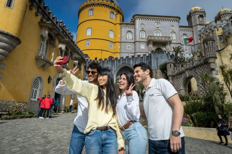 From Lisbon: Sintra & Pena Palace Day Trip with Wine Tasting - Entering Pena Palace Grounds: Romanticism, Gardens, and Exotic Trees