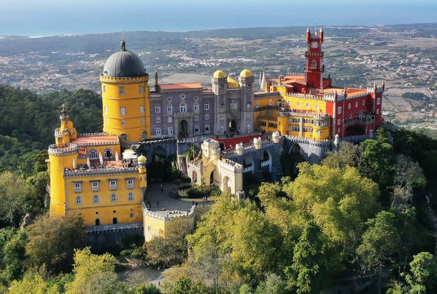 From Lisbon: Sintra, Pena, Regaleira, Roca and Cascais Tour - Palácio da Pena: skip-the-line timing and panoramic Atlantic views