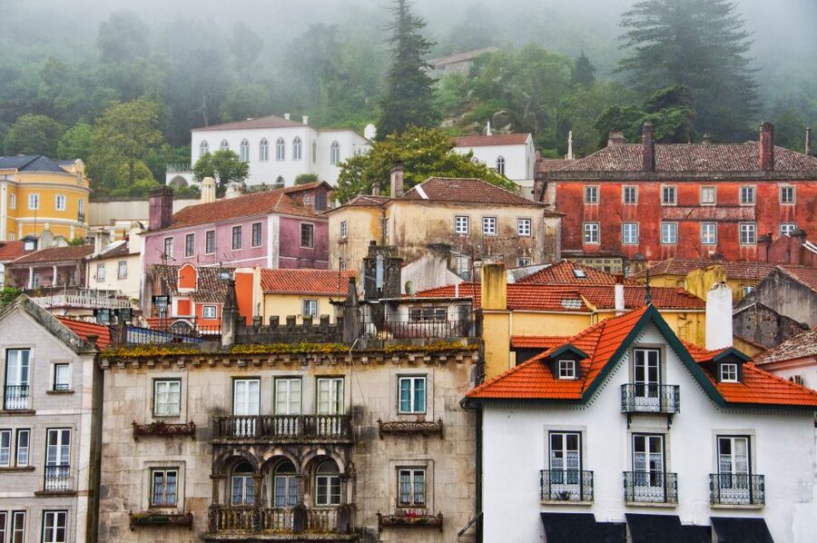 From Lisbon: Sintra Tour - Pena, Regaleira & Monserrate - National Palace of Sintra: Tiles, Ceilings, and the Real City Flow