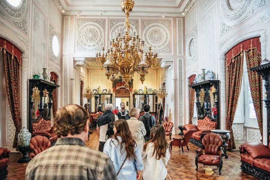 From Lisbon: Sintra Tour - Pena, Regaleira & Monserrate - Monserrate Palace: Exotic Gardens and a British-Era Summer Mood