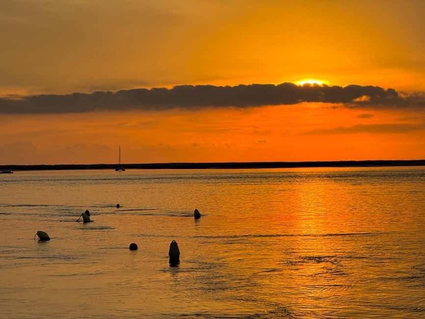 From Olhão: Ria Formosa Sunset Island Boat Tour - Armona Island break: coffee-on-the-sand vibes and a slower pace