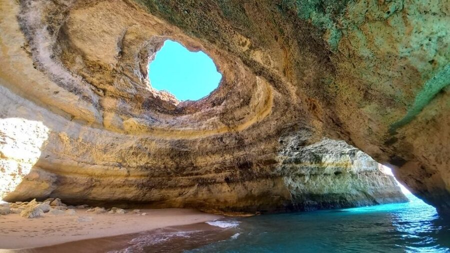 From Portimão: Algar de Benagil and Sea Caves Boat Tour - Boat comfort, group size, and the reality of a 2-hour ride