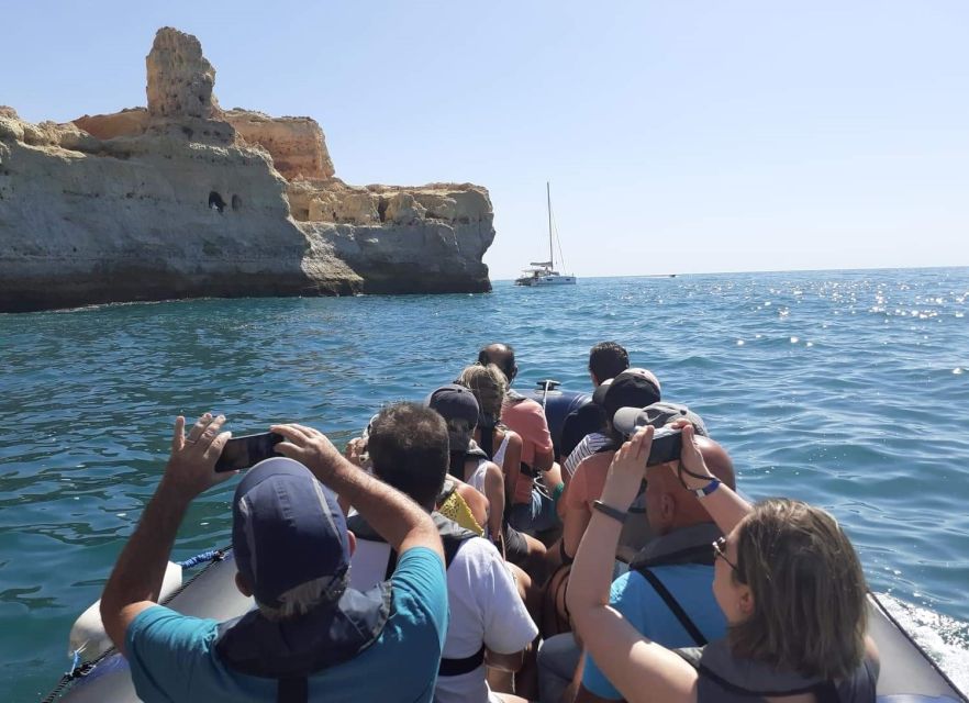 From Portimao: Benagil Cave and Marinha Beach Boat Tour - Guides that turn caves into a story (Tiago, Diego, and the humor)
