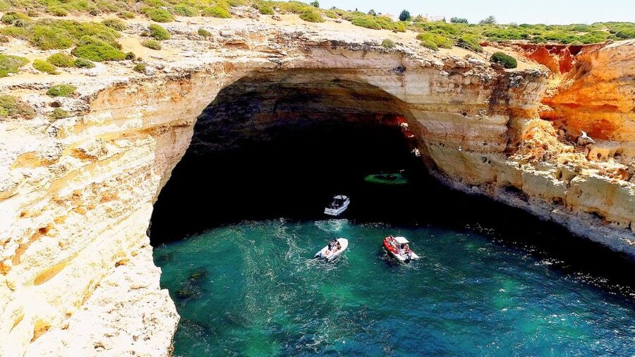 From Portimão: Private Boat Tour to Benagil Cave - Portimão to Benagil: how the coastline portion actually feels