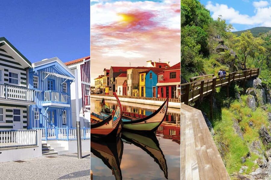 From Porto: Aveiro Boat, Paiva Suspension Bridge & Walkways - Aveiro by Moliceiro Boat: Canals, Salt Pans, and Art Nouveau Charm
