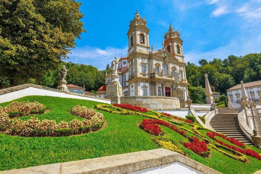 From Porto: Braga & Guimarães Full-Day Tour - Braga Cathedral and baroque old-town streets: where the walk feels historic