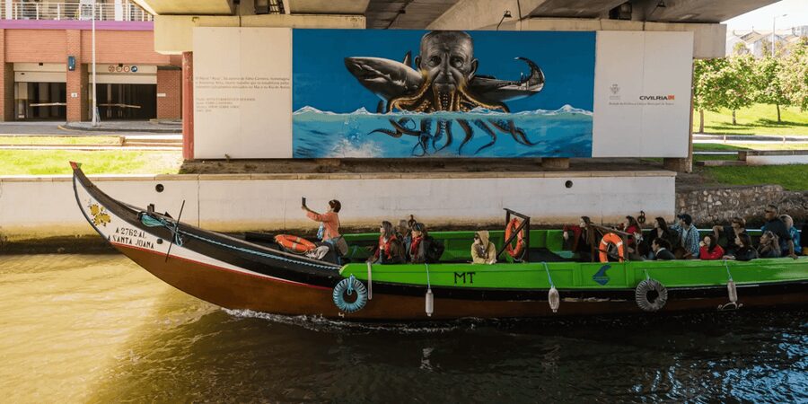 From Porto: Full-Day Trip to Coimbra & Aveiro with Boat Ride - The Moliceiro boat ride on the Aveiro Lagoon