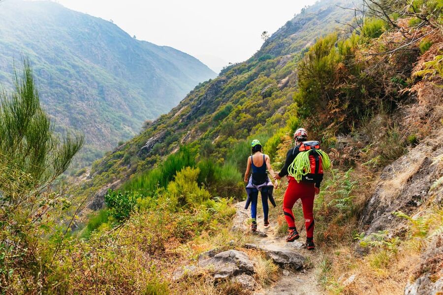 From Porto: Gerês National Park Canyoning Trip - First Contact With the Canyon: Hikes, Pools, Water Chutes
