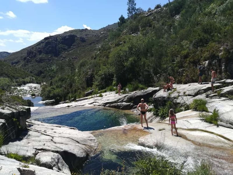 From Porto: Hike & Swim in Gerês National Park - Natural pools stop: 1.5 to 2 hours, swim rules, and what to bring