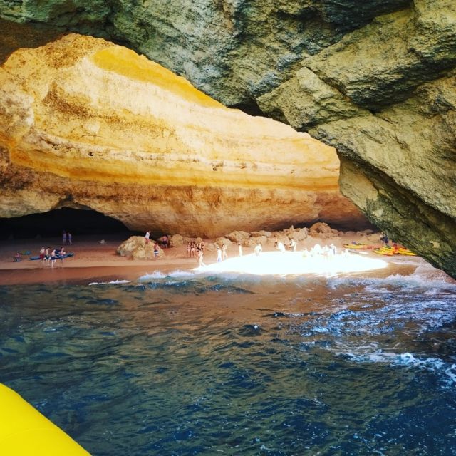 From Vilamoura: 2.5-Hour Benagil Cave and Dolphins Boat Tour - Benagil Sea Cave time: awe factor, photo strategy, and limits