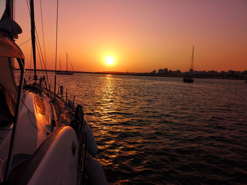 From Vilamoura: Sunset Tour on a Luxury Sailing Yacht - The coastline from Vilamoura toward Albufeira: what you’ll actually see