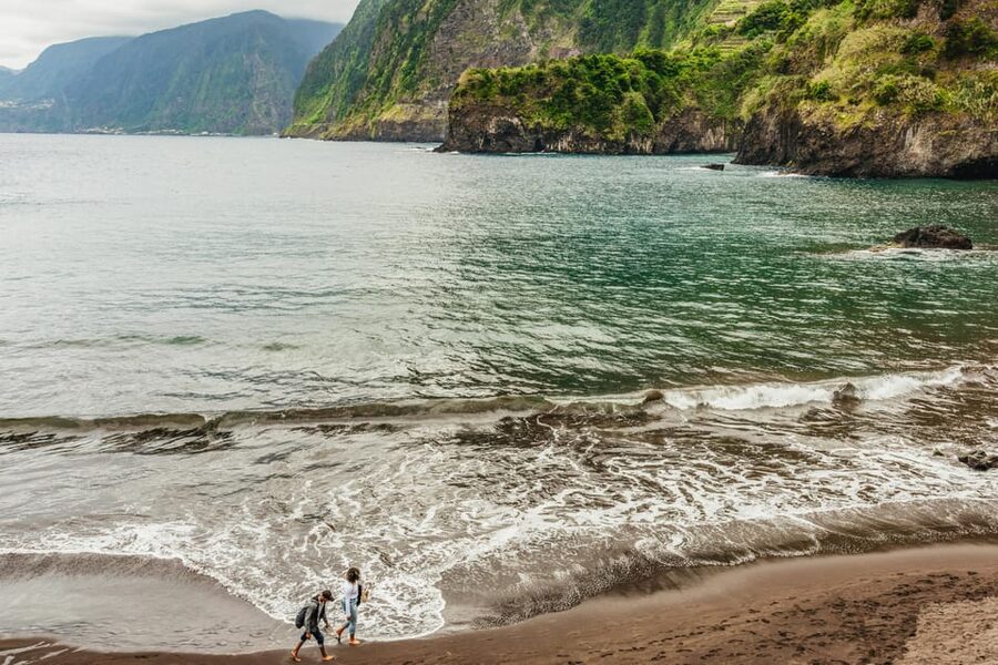 Funchal: Enchanted Terraces, Porto do Moniz & Fanal 4WD Tour - Ribeira da Janela to Porto Moniz: start with sea cliffs and end with a real swim