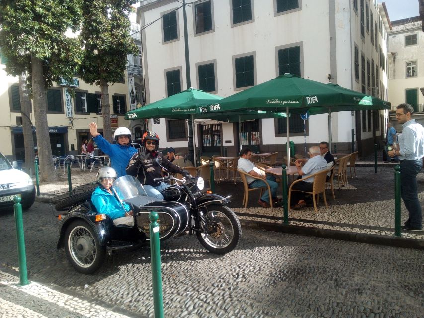 Funchal Exploration: Sidecar Tour with Historical Insights - Old Town stops: painted doors, churches, and square views