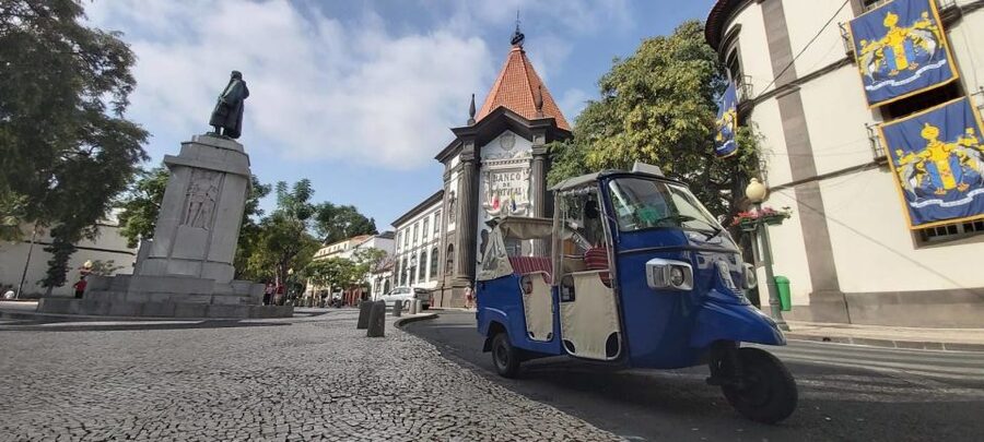 Funchal: Guided City Tuk-Tuk Tour - Fortaleza de São João Baptista do Pico and the big panoramas