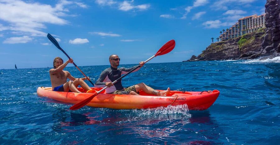 Funchal: KAYAK Rental or Guided tour with snorkeling - What the 1.5 hours feels like in real terms
