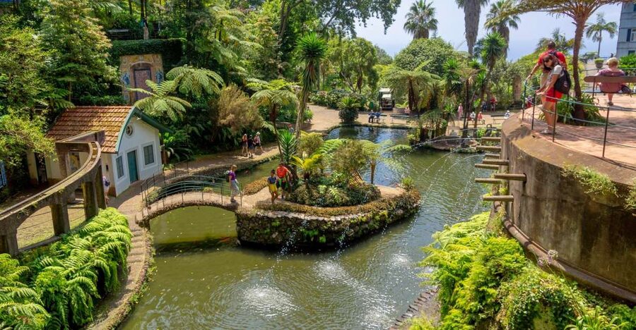 Funchal: Monte Palace Tropical Gardens Tuk Tuk Tour - From Funchal Hotel to Hilltop Viewpoints