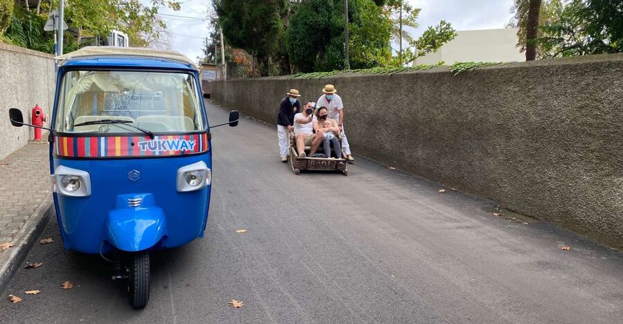 Funchal: Monte Tropical Garden & Toboggan Ride by Tuk Tuk - Up to Monte: Church, Views, and Lady of Monte Traditions