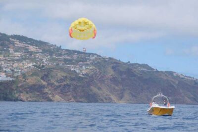 Parasailing Tour on the Coast of Madeira Island