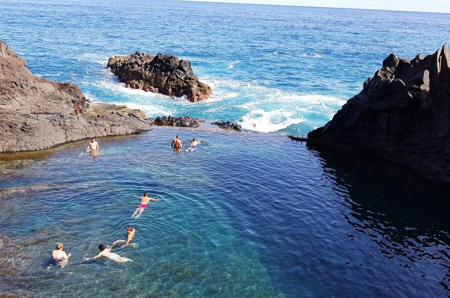 Funchal: Porto Moniz, Seixal, Fanal, and Cabo Girão Tour - Poças das Lesmas and Porto Moniz pools: lava time on the Atlantic edge