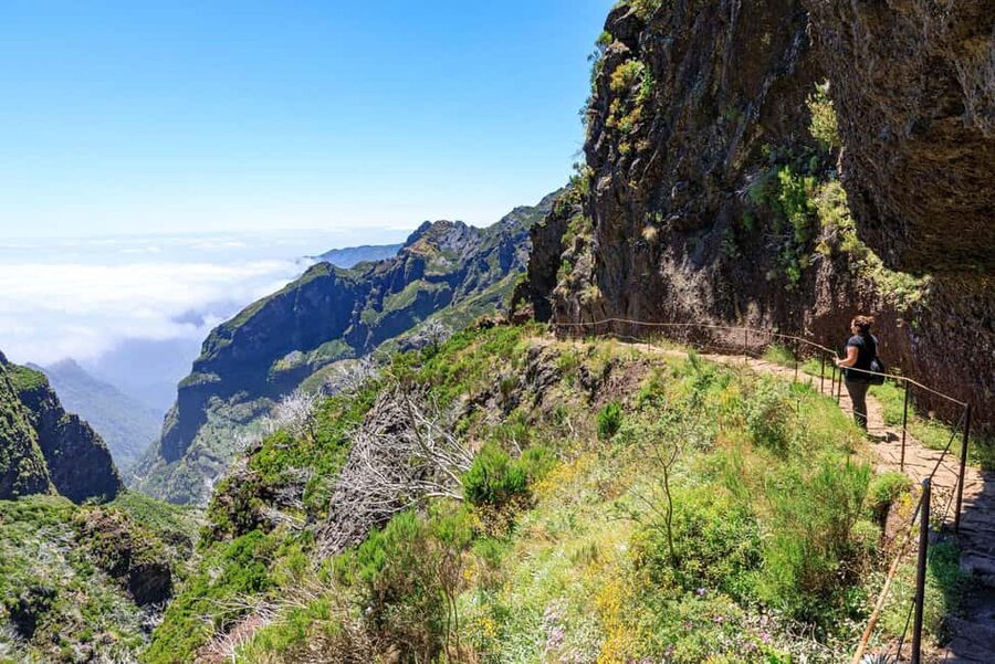 Funchal: PR1.2 Pico Ruivo & Achada Teixeira Hiking Transfer - The Pico Ruivo hike, 5.8 km to Madeira’s highest point