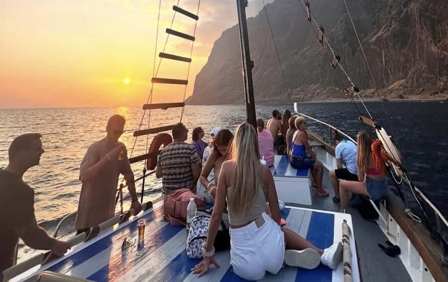 Funchal: Sunset Tour on Traditional Madeiran Boat w/ Drinks - The sunset timing, route choice, and what weather can change