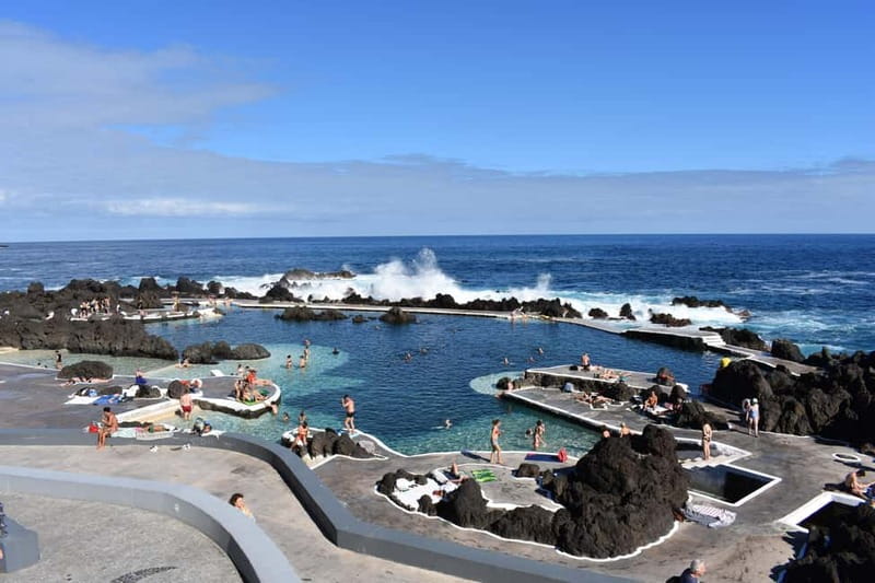 Funchal: Waterfalls, Volcanic Pools, and Fanal Forest Tour - Ponta do Sol Cascata dos Anjos, then Cabo Girão for the finish