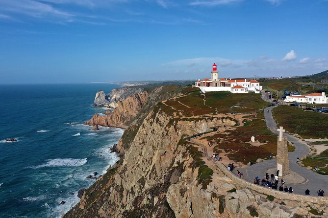 Guided Tour to Sintra, Pena, Regaleira, Cabo da Roca and Cascais - National Palace of Pena, outside viewing with big panorama rewards