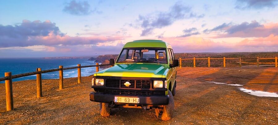 Half-Day Jeep Sunset Safari with Portuguese wine - The Jeep ride route: what the driving is actually like