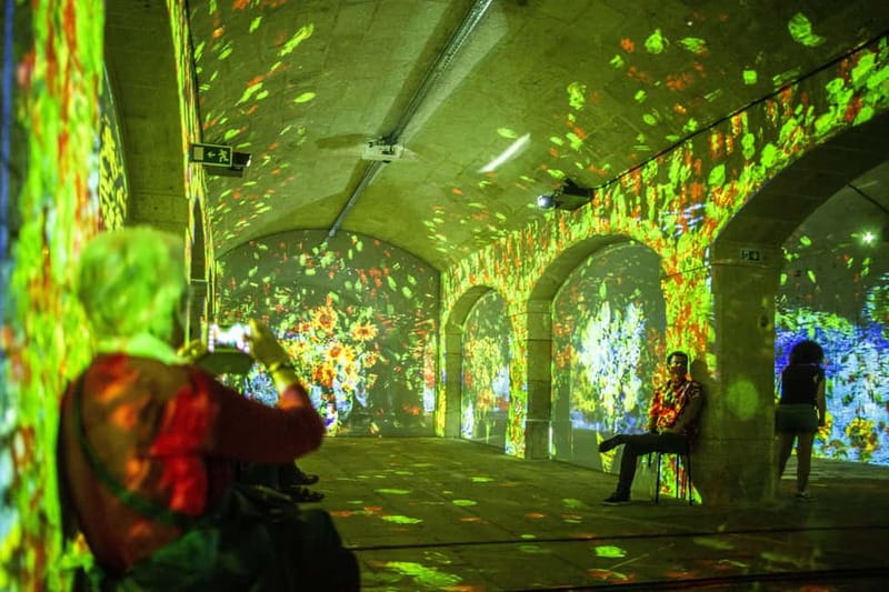 Impressive Monet & Brilliant Klimt -The Immersive Experience - Monet: luminous scenes that do the explaining for you