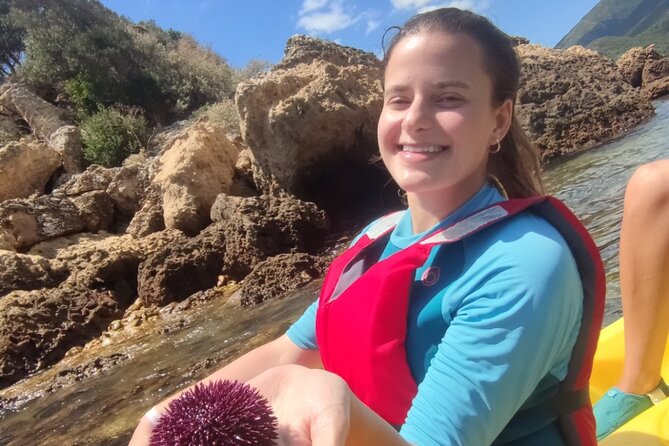 Kayak and Snorkeling Adventure in Lisbon - Praia do Creiro: wetsuits on, caves and hidden beaches, then optional cliff jumps