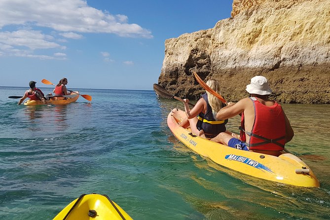 Kayak Benagil Cave with 1st kayak tour company - Praia da Marinha to the Benagil area: what the route really delivers
